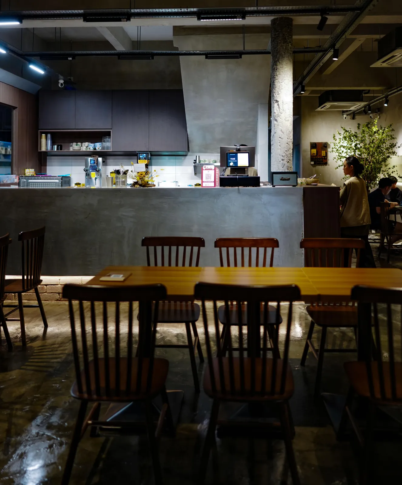 Cozy seating area inside DULU-DULU KL cafe in Petaling Jaya